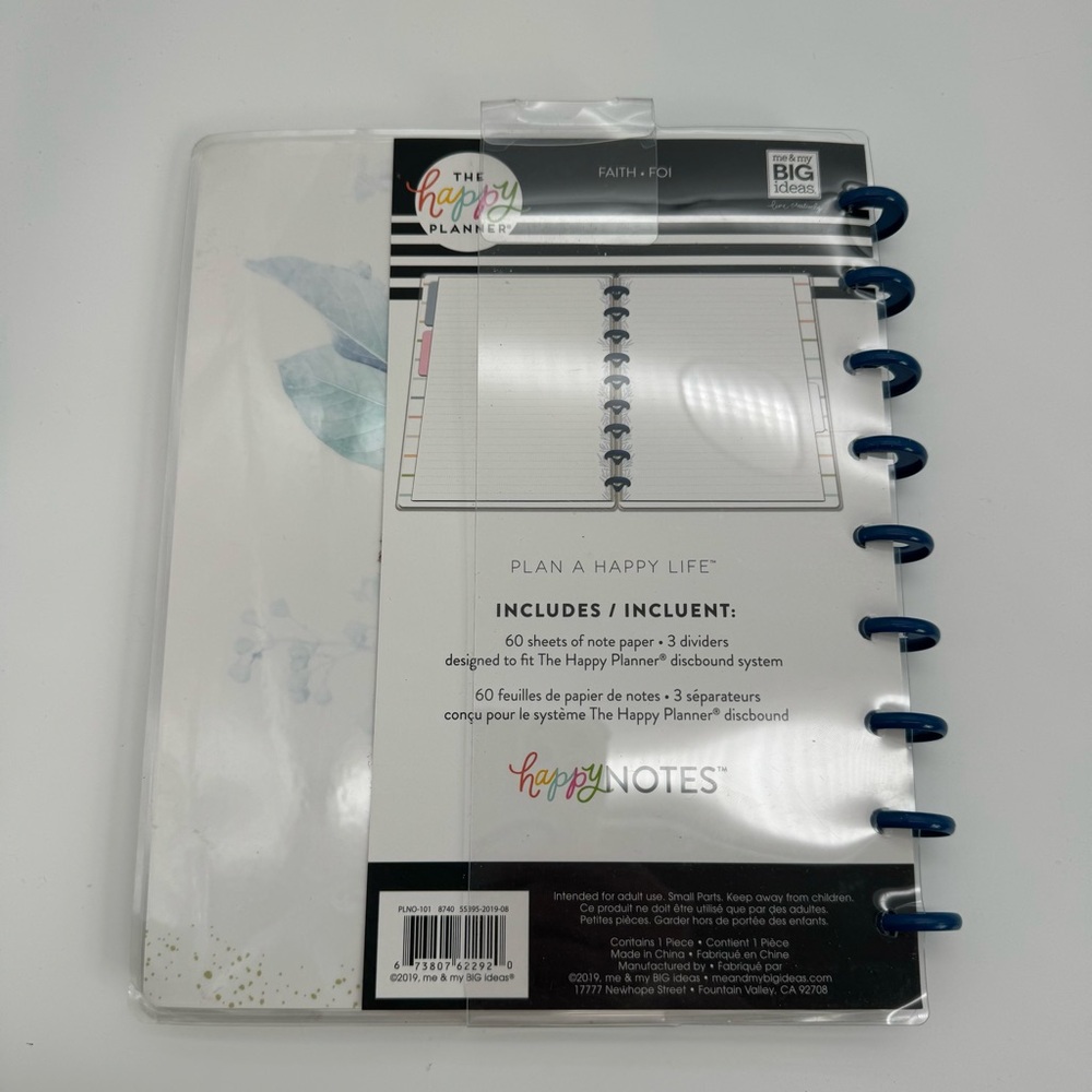 New. Set of 2 The Happy Planner Happy Notes Disc-Bound Notebooks - Picture 7 of 10
